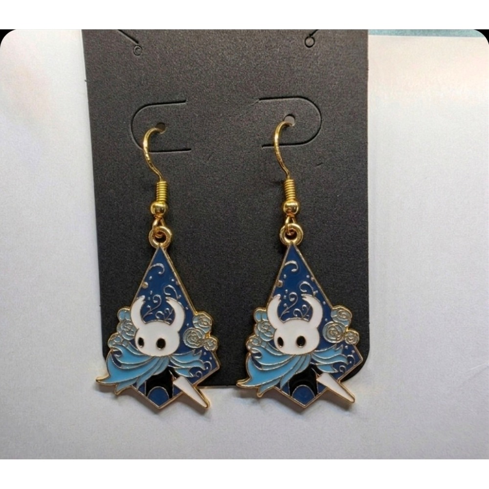 The Knight Hollow Knight Earrings Handmade Hypoallergenic BUNDLE to Save